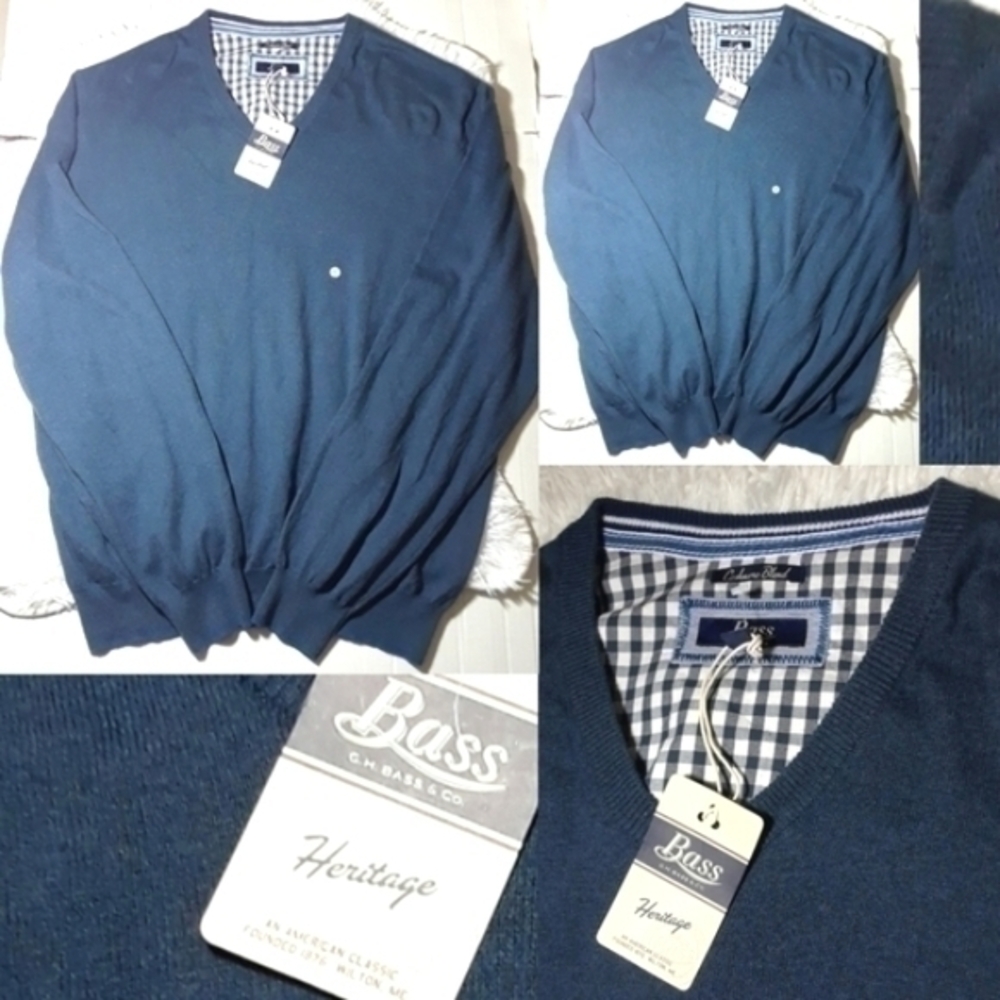 Bass Heritage Men's V-Neck Sweater